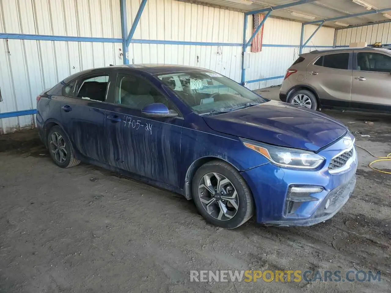 4 Photograph of a damaged car 3KPF24AD8KE078842 KIA FORTE 2019