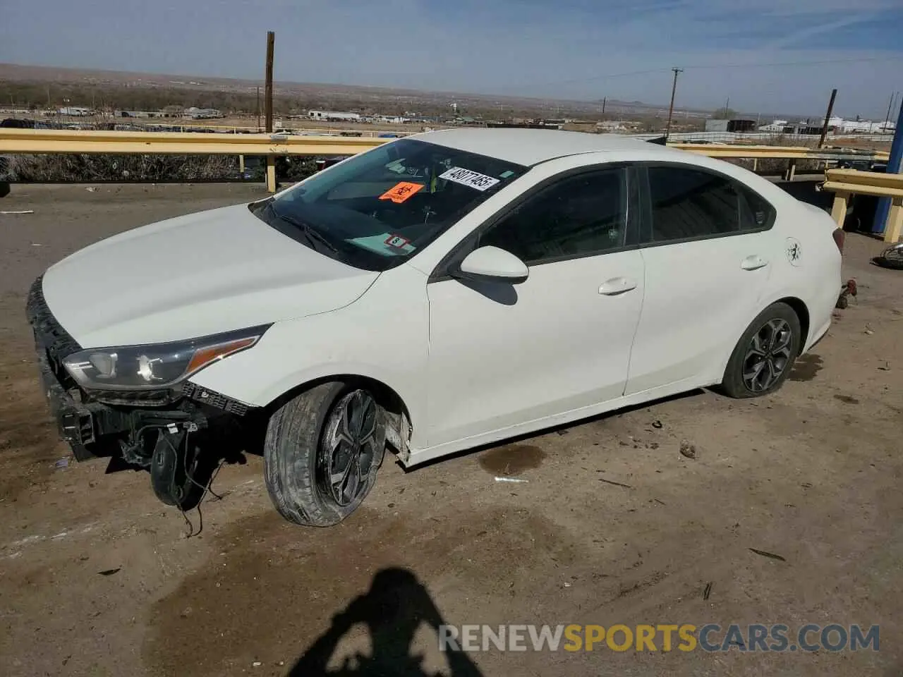 1 Photograph of a damaged car 3KPF24AD8KE080929 KIA FORTE 2019