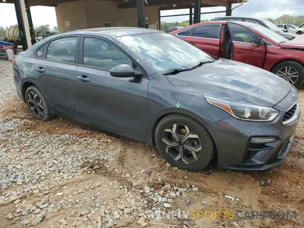 4 Photograph of a damaged car 3KPF24AD8KE086357 KIA FORTE 2019