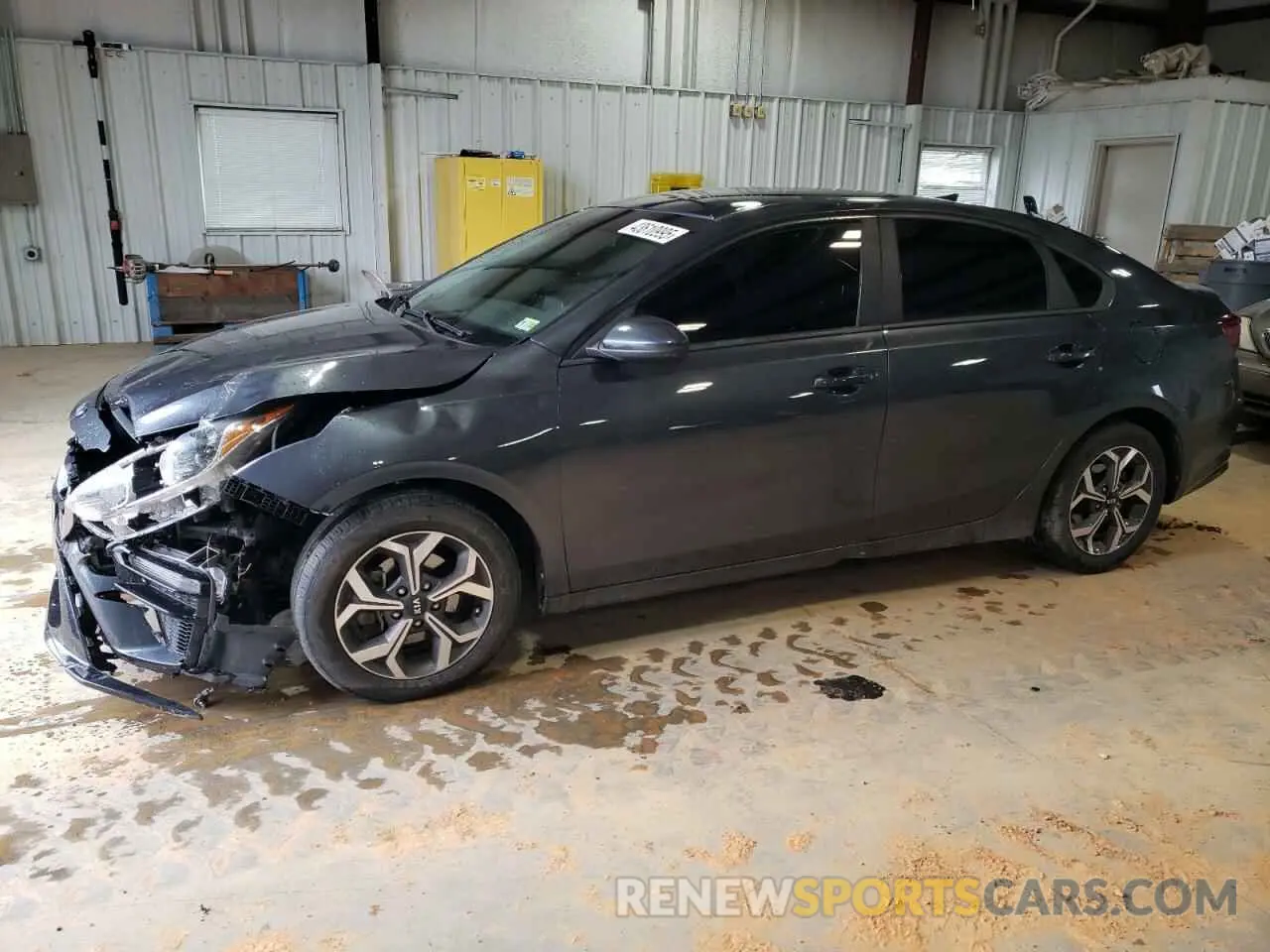1 Photograph of a damaged car 3KPF24AD8KE106851 KIA FORTE 2019