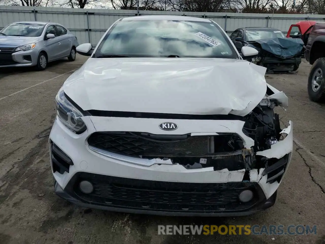 5 Photograph of a damaged car 3KPF24AD8KE114643 KIA FORTE 2019