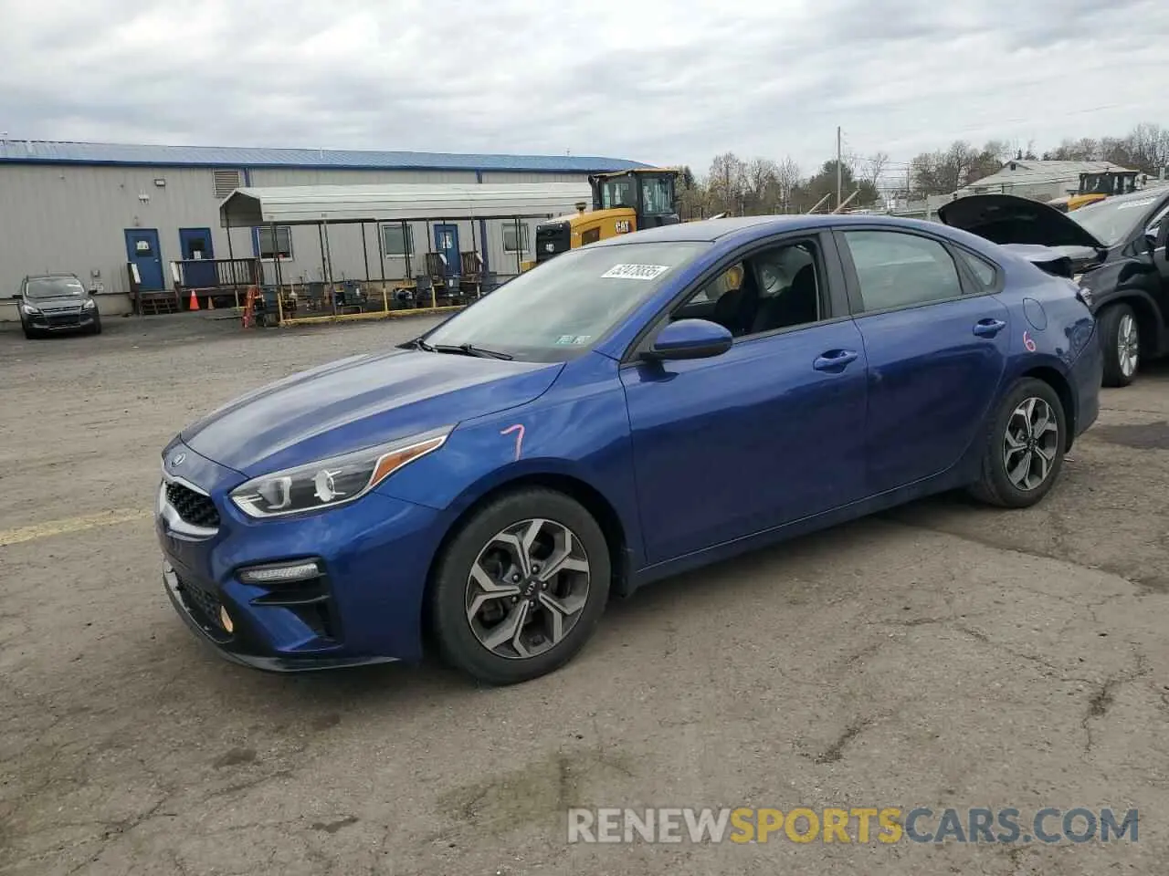 1 Photograph of a damaged car 3KPF24AD8KE124332 KIA FORTE 2019