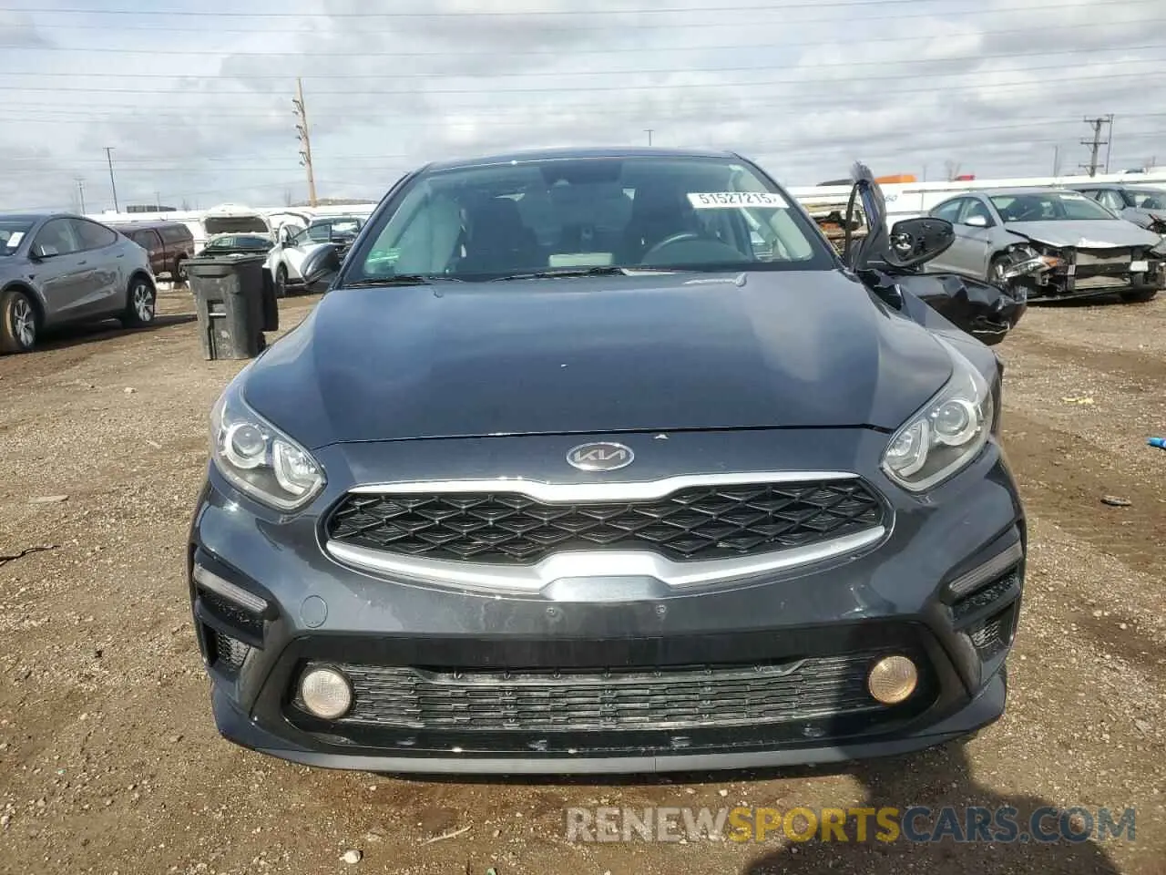 5 Photograph of a damaged car 3KPF24AD8KE135590 KIA FORTE 2019