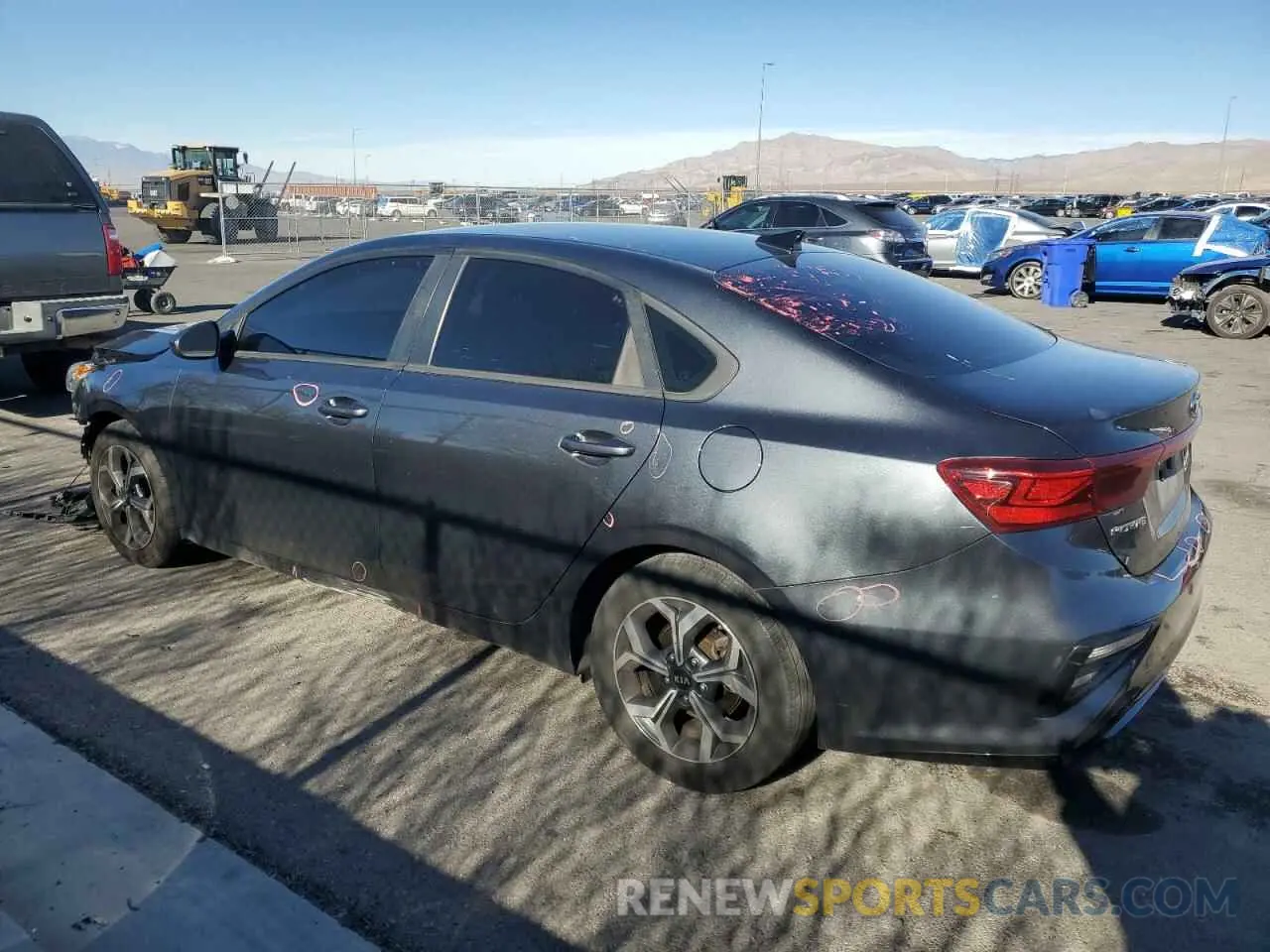 2 Photograph of a damaged car 3KPF24AD8KE136027 KIA FORTE 2019