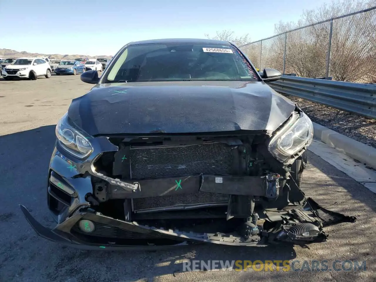 5 Photograph of a damaged car 3KPF24AD8KE136027 KIA FORTE 2019