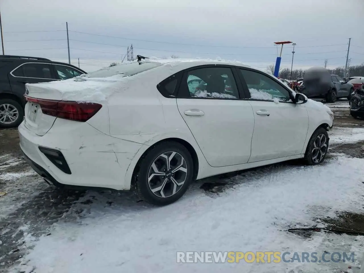 3 Photograph of a damaged car 3KPF24AD9KE006449 KIA FORTE 2019
