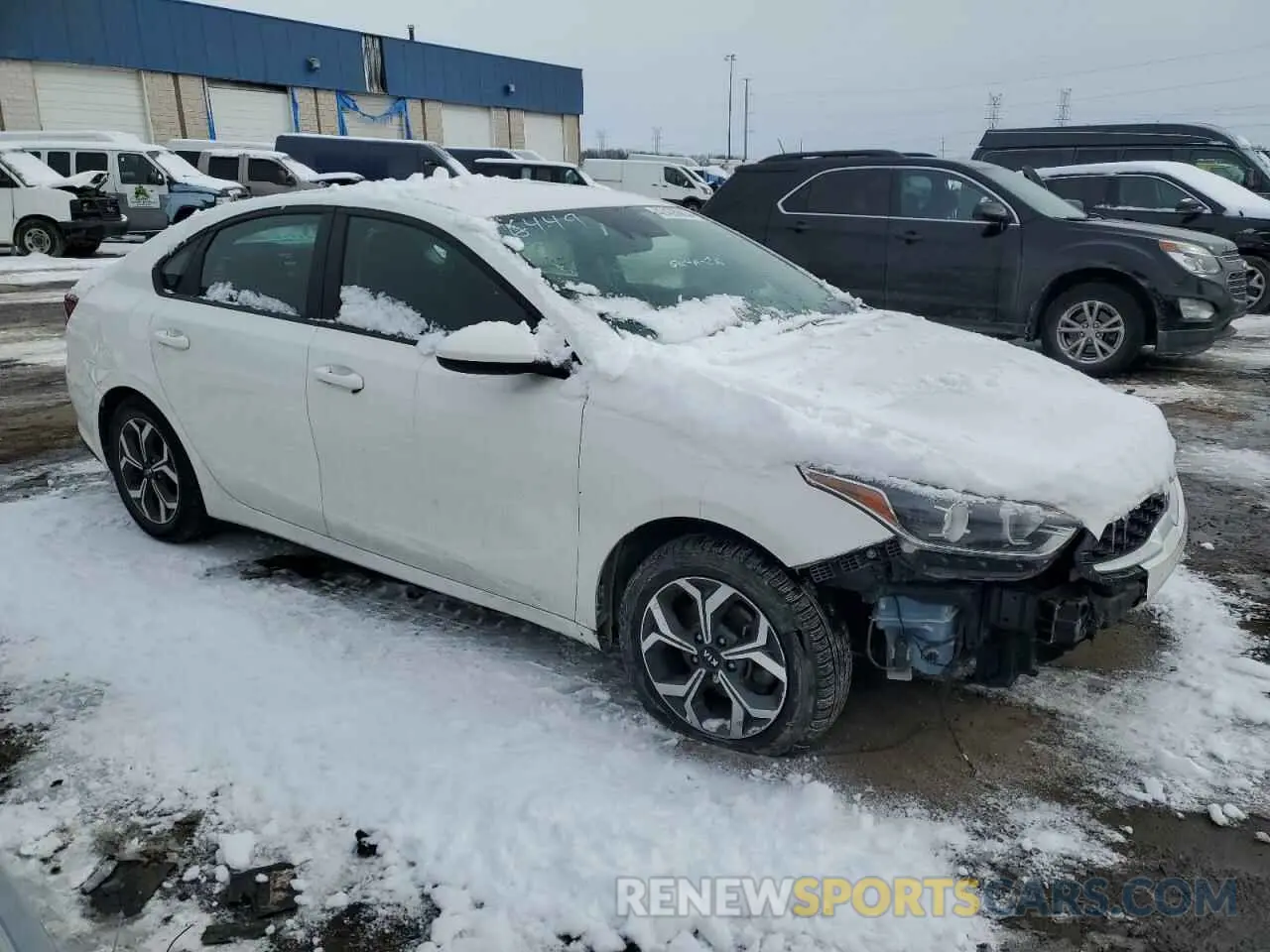4 Photograph of a damaged car 3KPF24AD9KE006449 KIA FORTE 2019