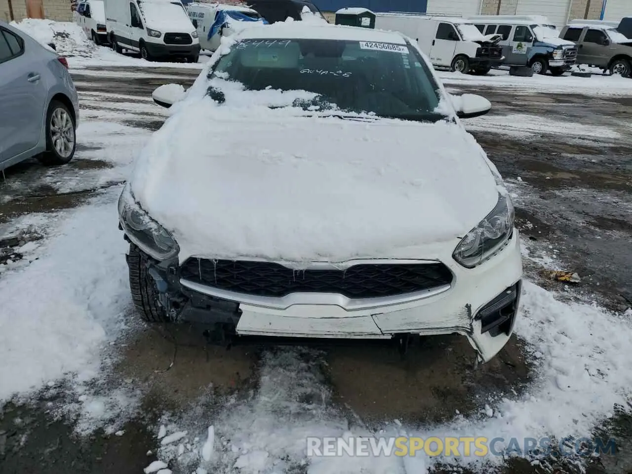 5 Photograph of a damaged car 3KPF24AD9KE006449 KIA FORTE 2019