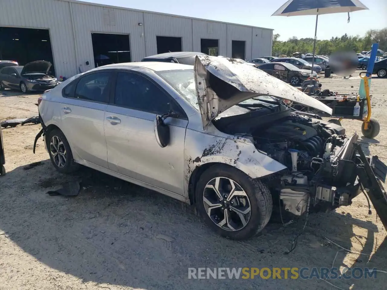 4 Photograph of a damaged car 3KPF24AD9KE007309 KIA FORTE 2019