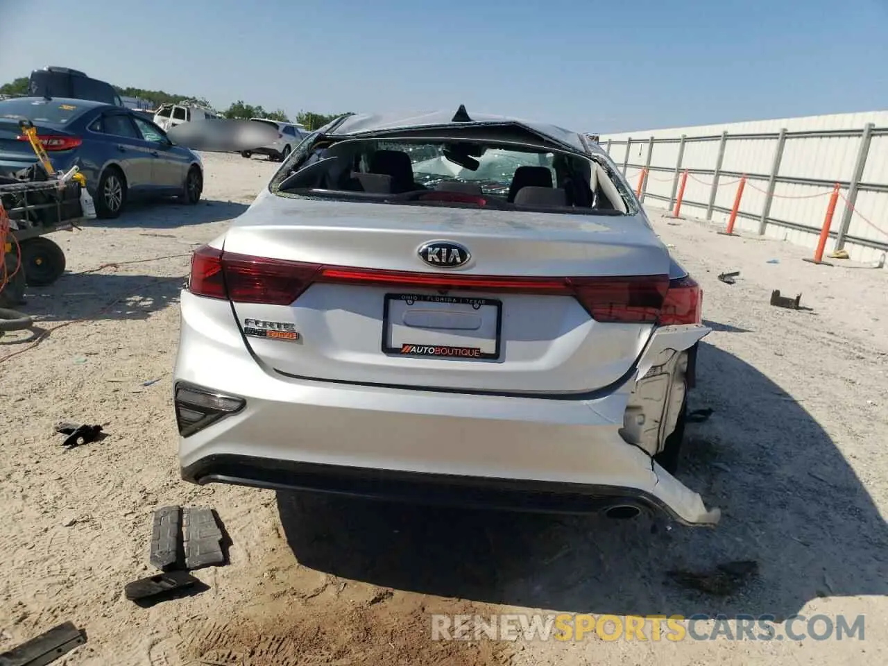 6 Photograph of a damaged car 3KPF24AD9KE007309 KIA FORTE 2019