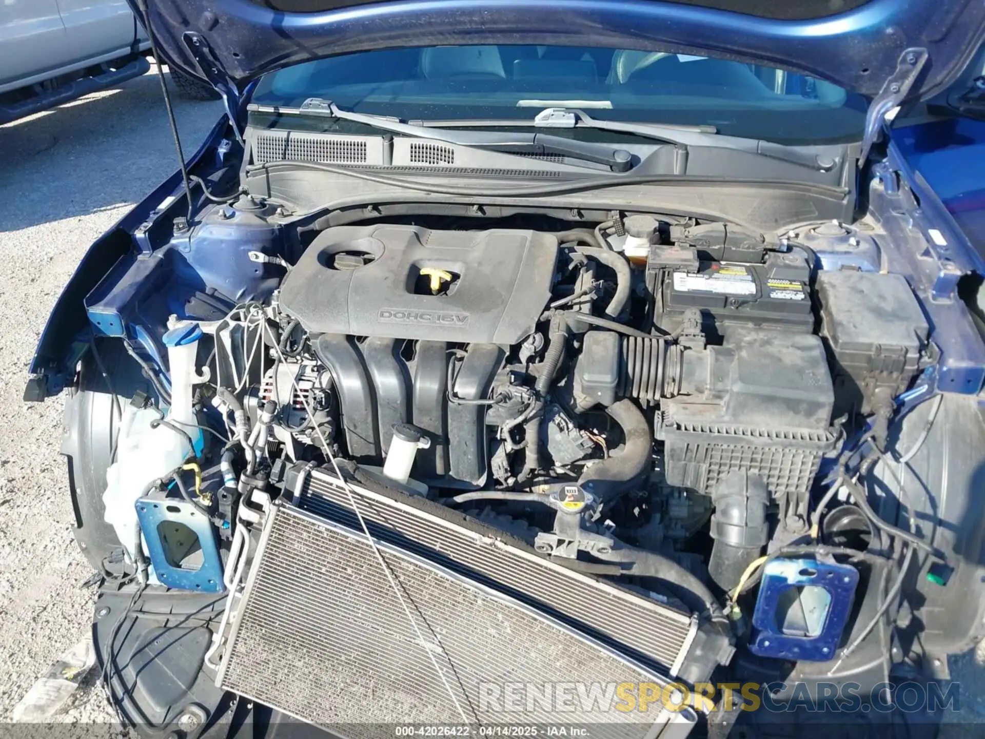 10 Photograph of a damaged car 3KPF24AD9KE010744 KIA FORTE 2019