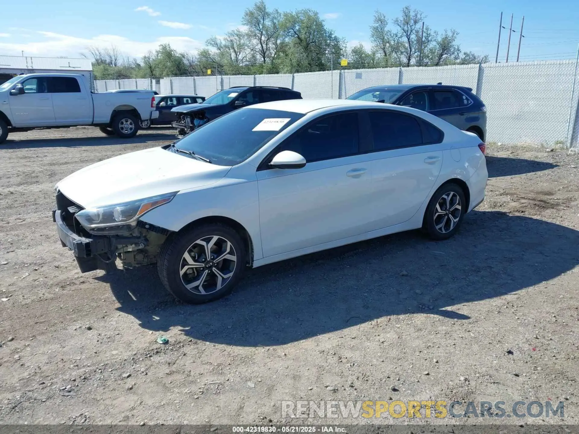2 Photograph of a damaged car 3KPF24AD9KE037958 KIA FORTE 2019