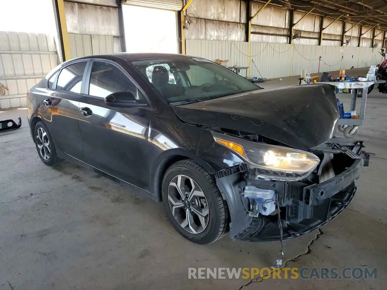 4 Photograph of a damaged car 3KPF24AD9KE039970 KIA FORTE 2019