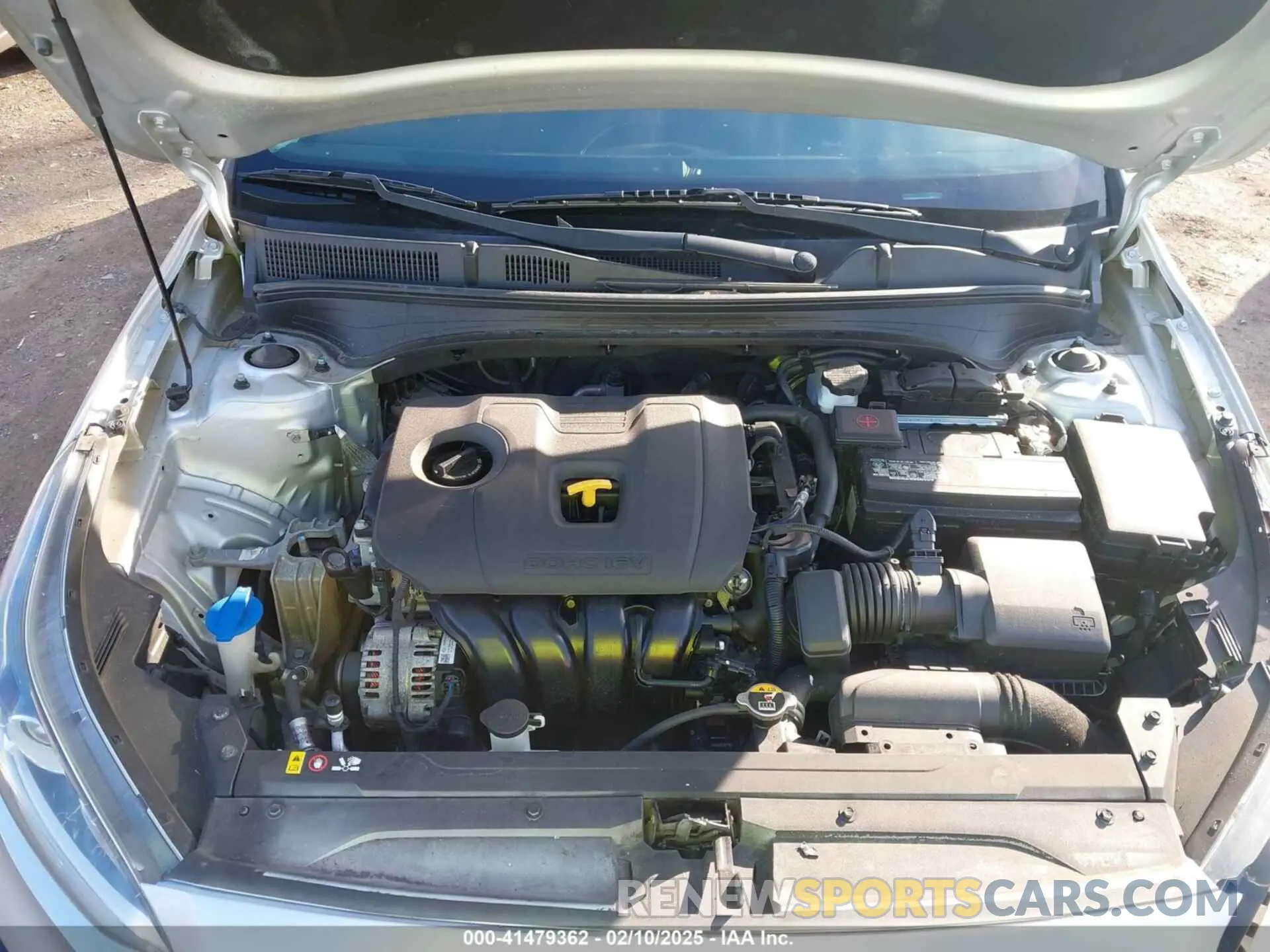 10 Photograph of a damaged car 3KPF24AD9KE040536 KIA FORTE 2019