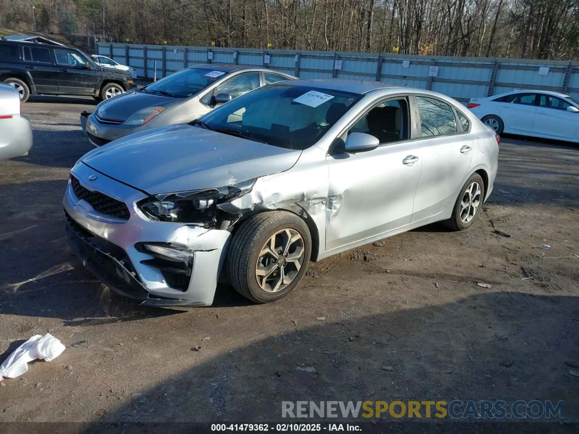 2 Photograph of a damaged car 3KPF24AD9KE040536 KIA FORTE 2019