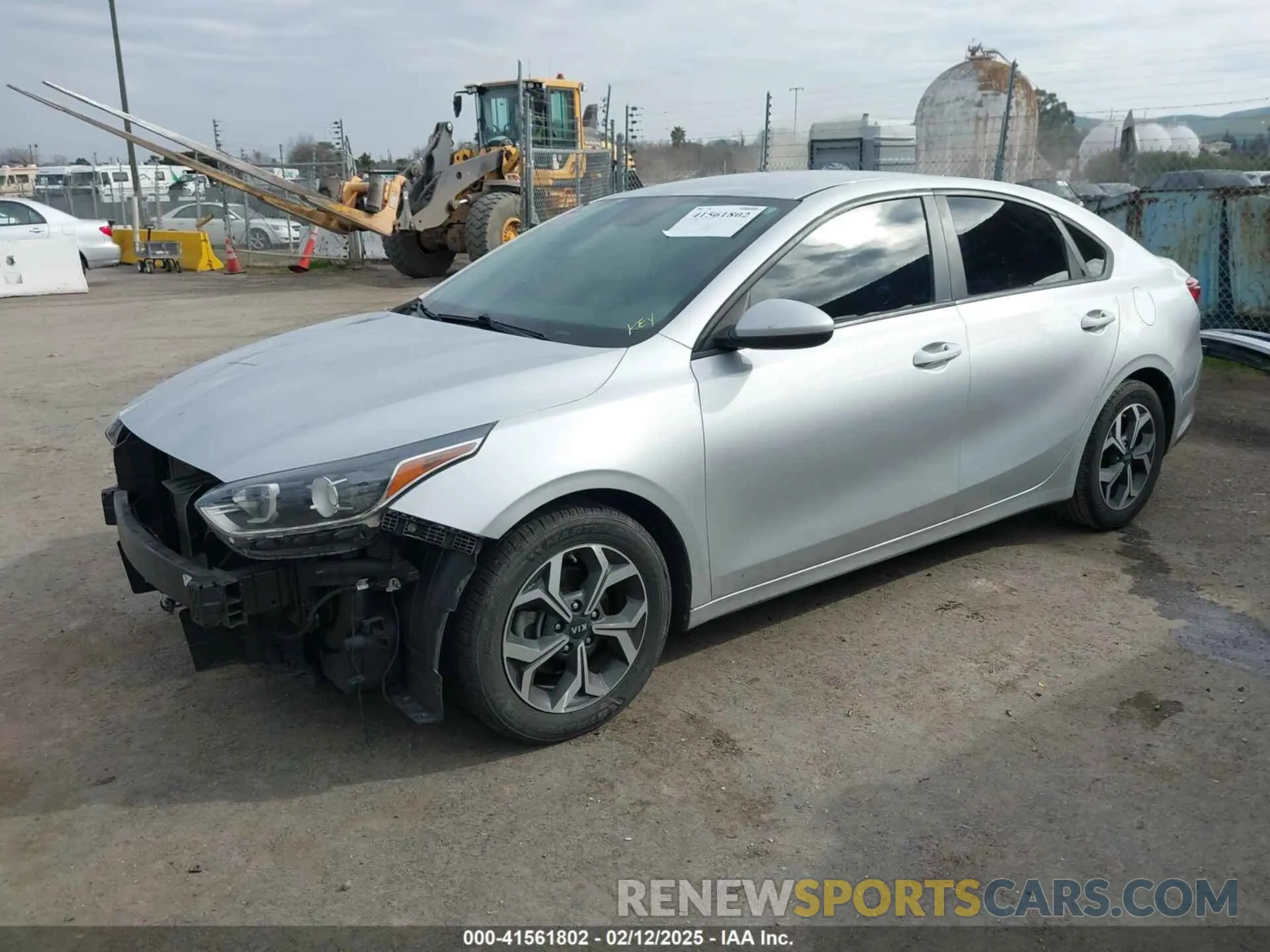 2 Photograph of a damaged car 3KPF24AD9KE042044 KIA FORTE 2019