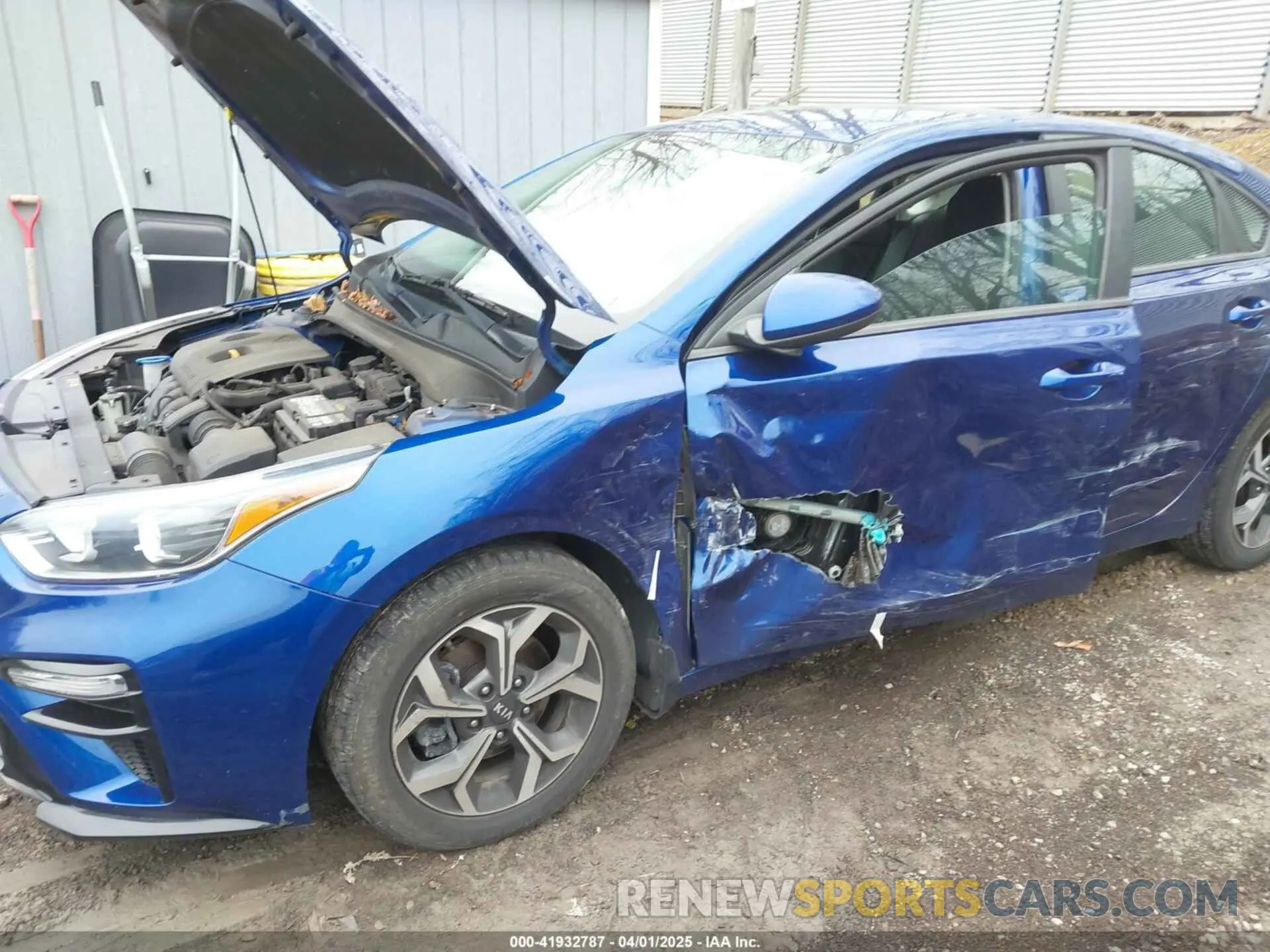 6 Photograph of a damaged car 3KPF24AD9KE042657 KIA FORTE 2019