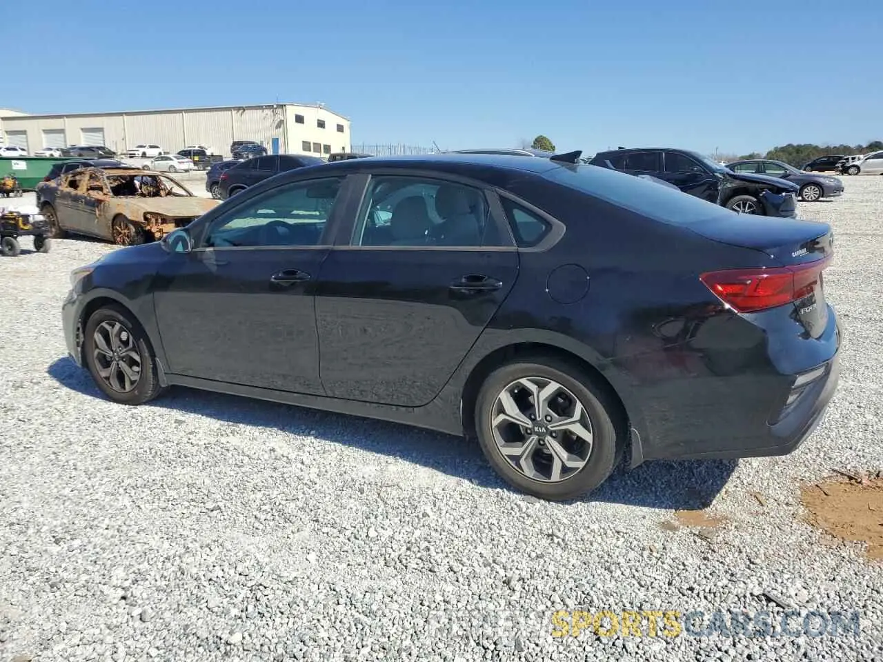 2 Photograph of a damaged car 3KPF24AD9KE046143 KIA FORTE 2019