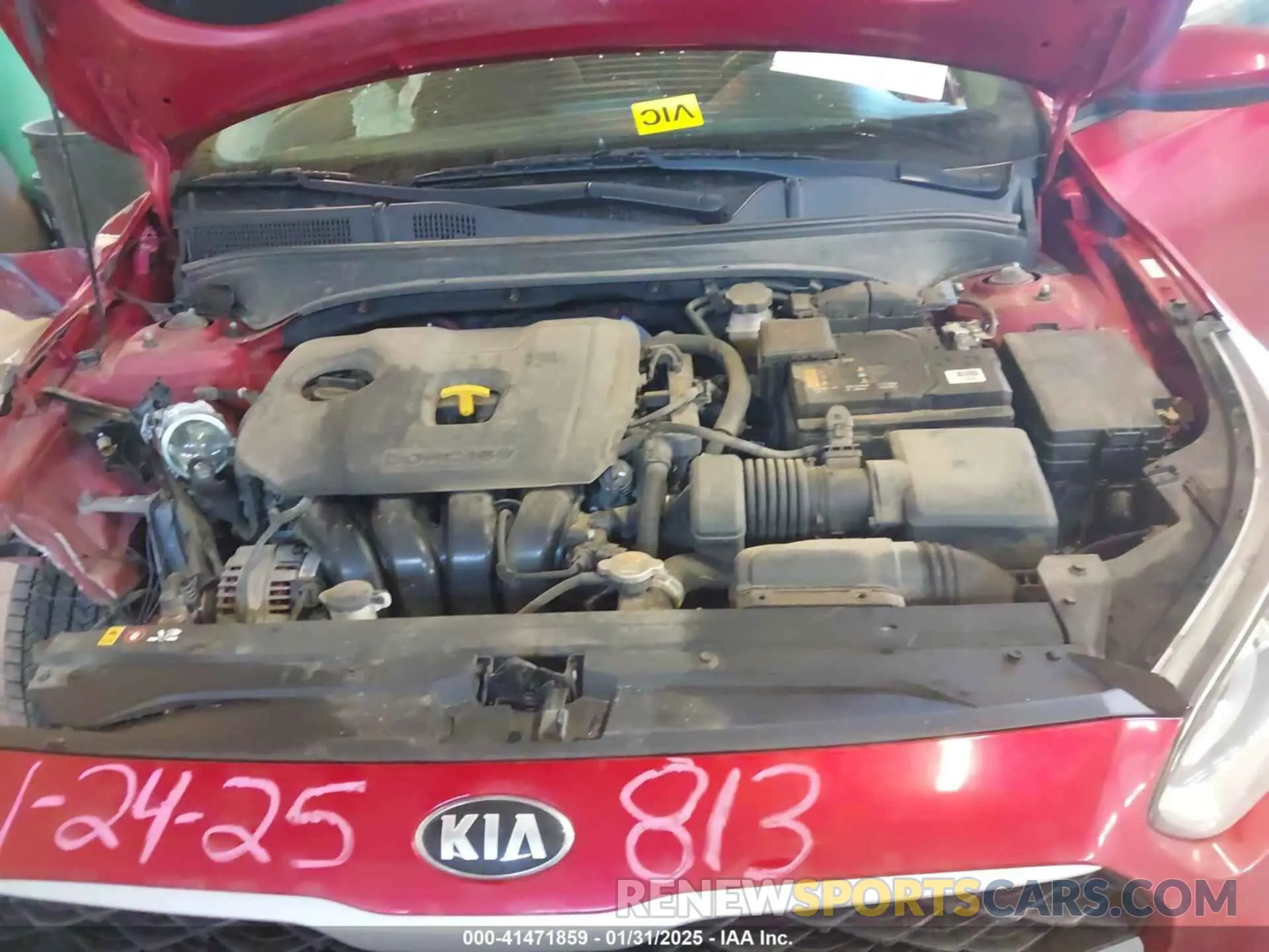 10 Photograph of a damaged car 3KPF24AD9KE055893 KIA FORTE 2019