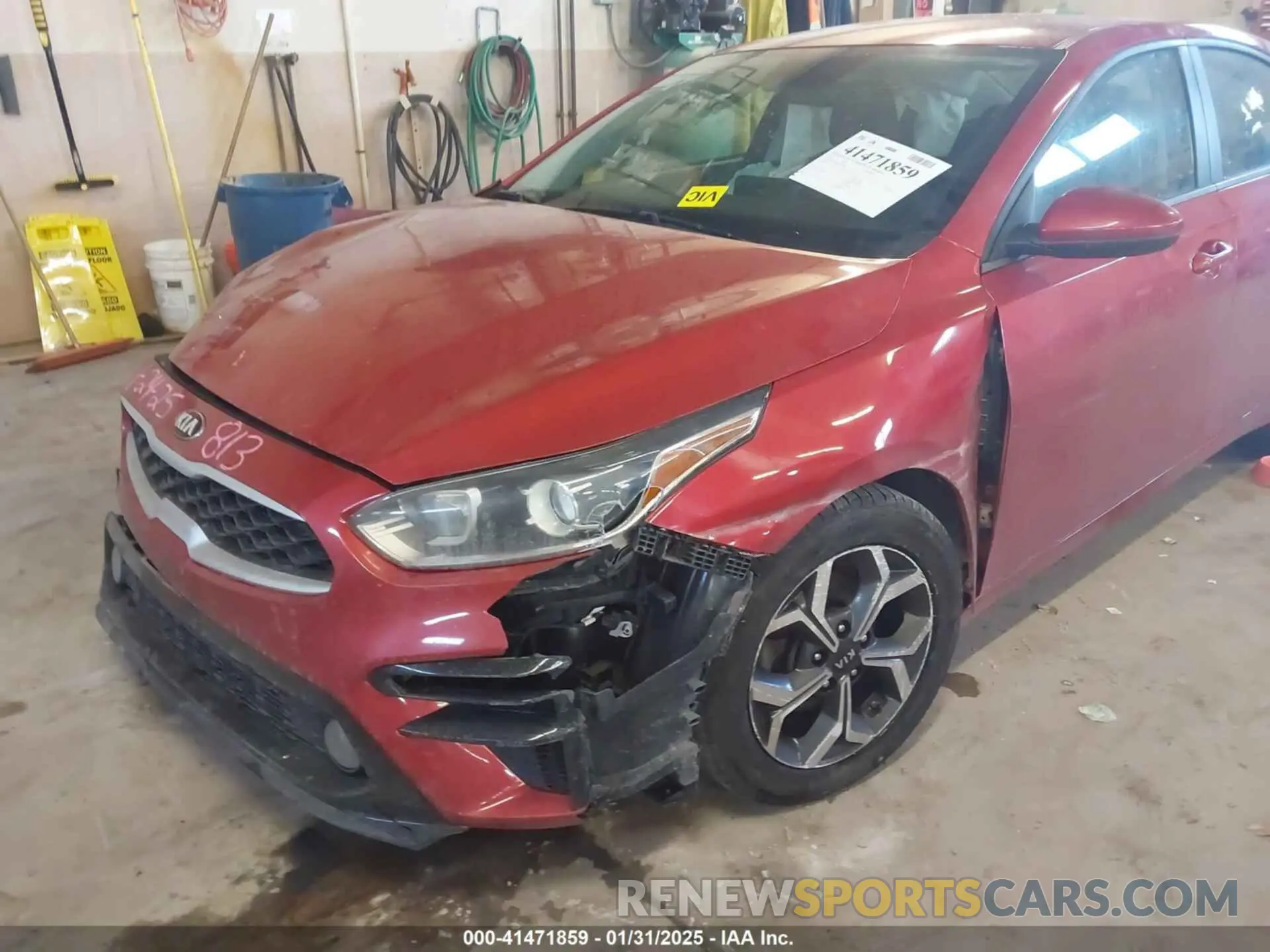 6 Photograph of a damaged car 3KPF24AD9KE055893 KIA FORTE 2019