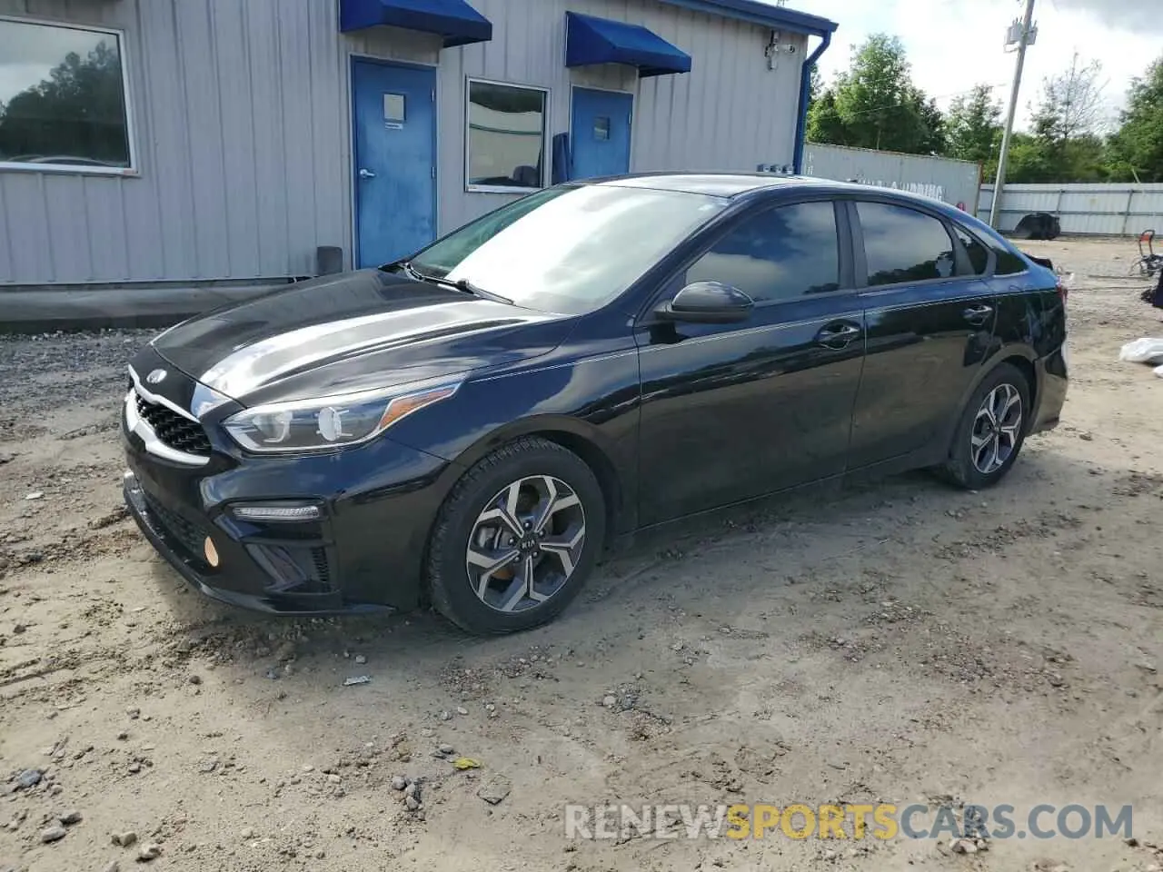 1 Photograph of a damaged car 3KPF24AD9KE058597 KIA FORTE 2019