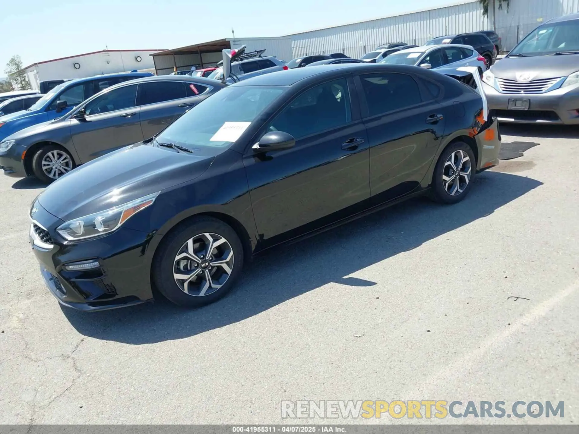 2 Photograph of a damaged car 3KPF24AD9KE070247 KIA FORTE 2019