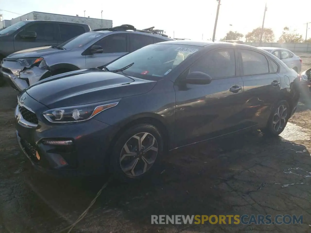 1 Photograph of a damaged car 3KPF24AD9KE071740 KIA FORTE 2019
