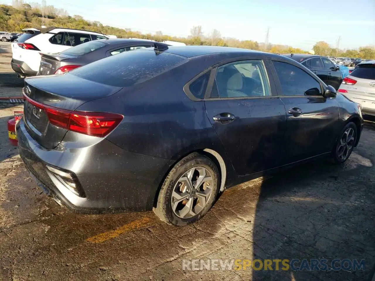 3 Photograph of a damaged car 3KPF24AD9KE071740 KIA FORTE 2019