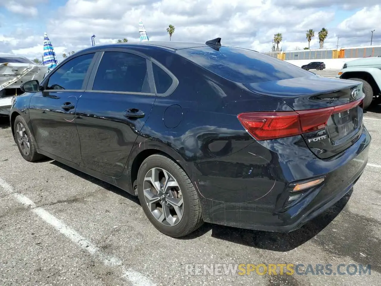 2 Photograph of a damaged car 3KPF24AD9KE082169 KIA FORTE 2019