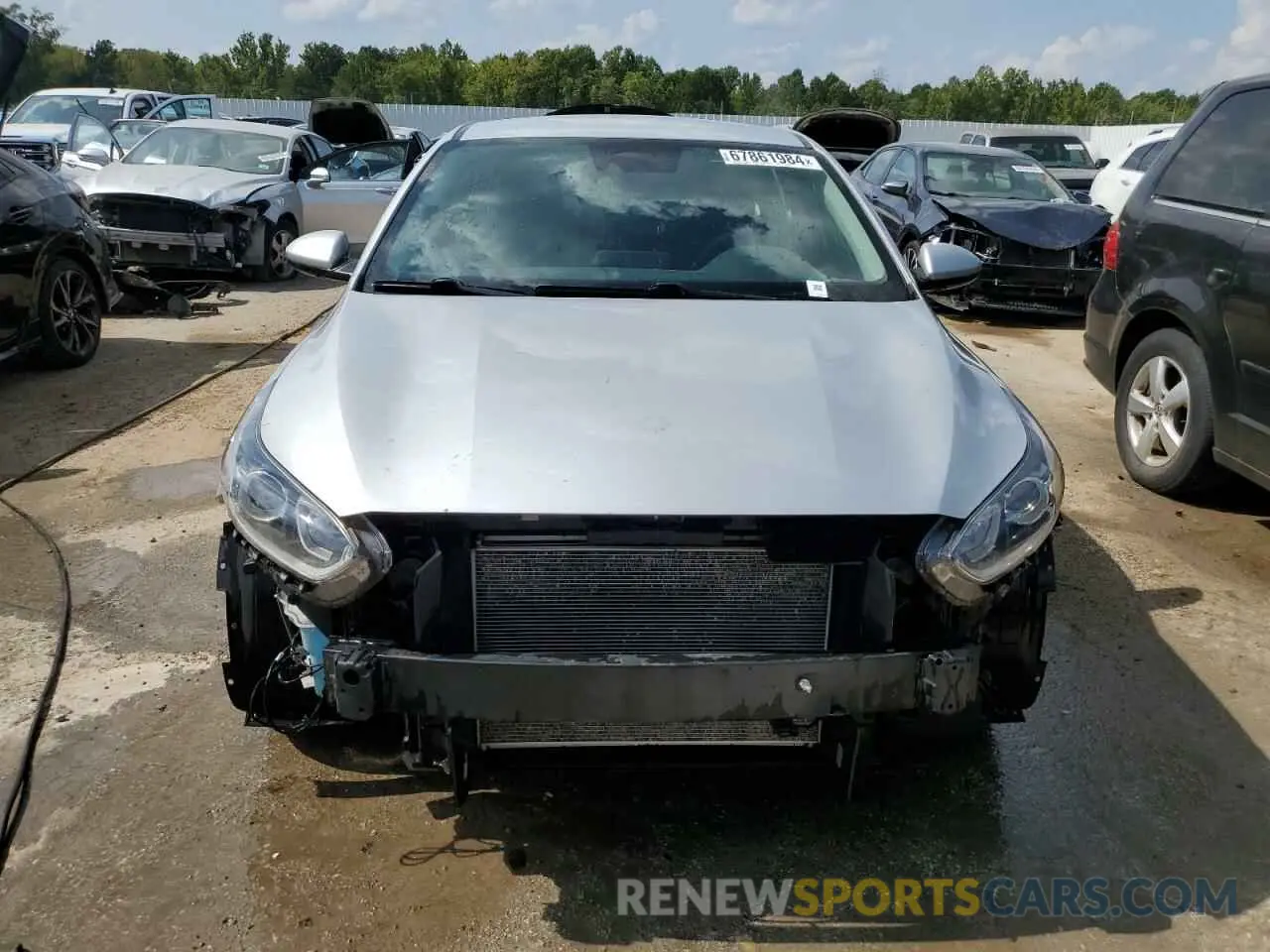 5 Photograph of a damaged car 3KPF24AD9KE083760 KIA FORTE 2019