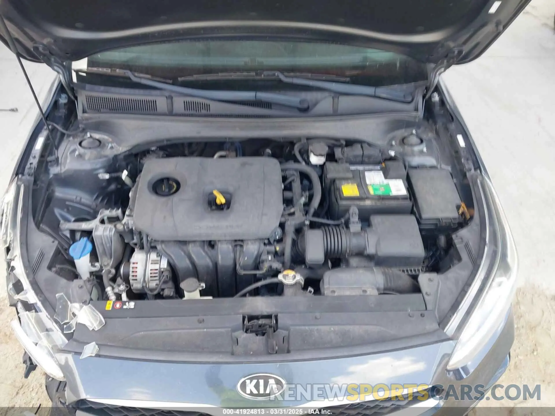 10 Photograph of a damaged car 3KPF24AD9KE097741 KIA FORTE 2019