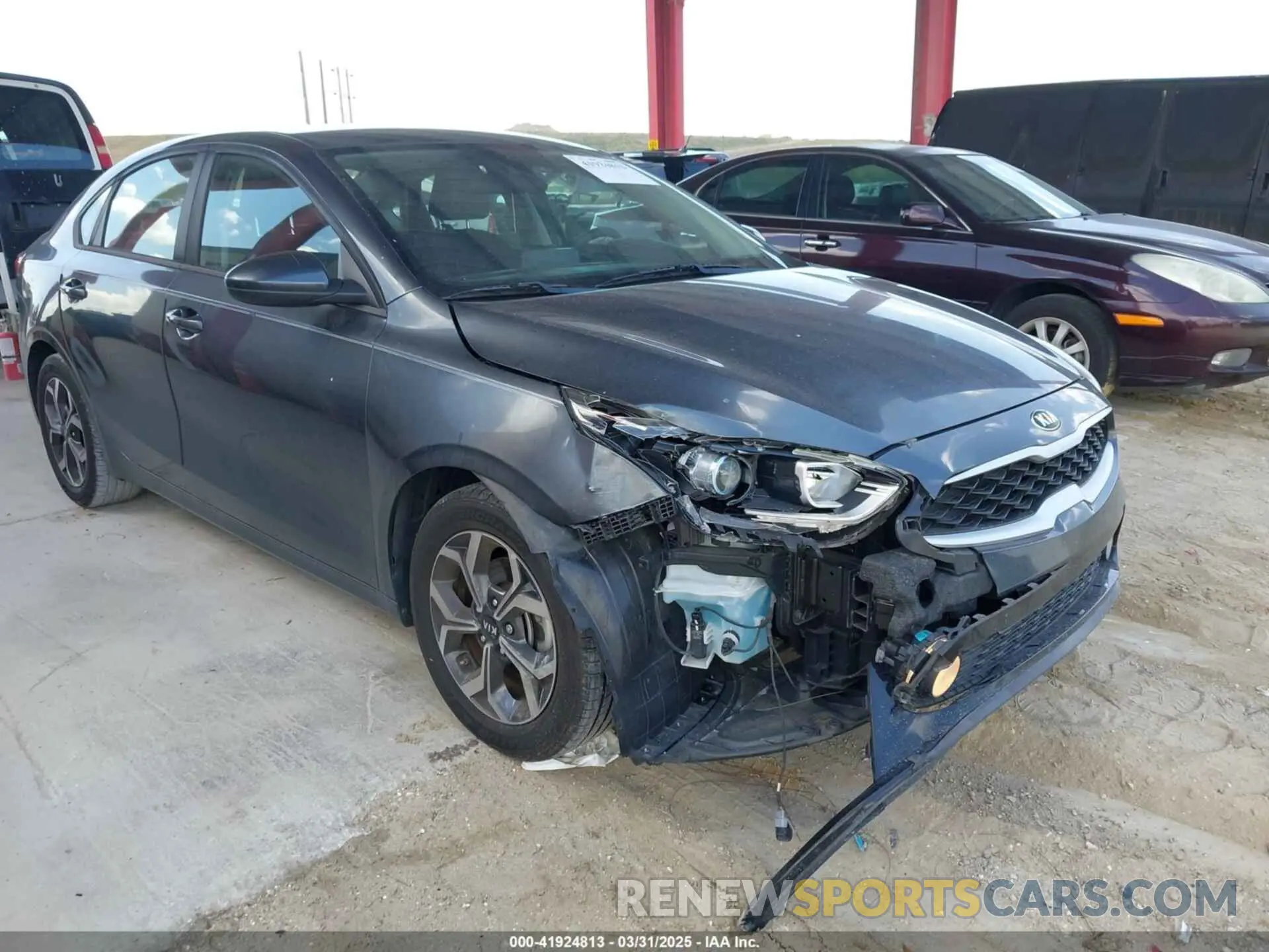 6 Photograph of a damaged car 3KPF24AD9KE097741 KIA FORTE 2019