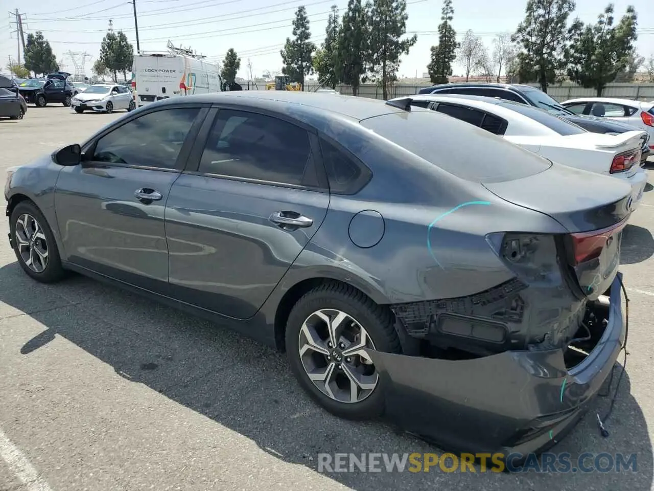 2 Photograph of a damaged car 3KPF24AD9KE109774 KIA FORTE 2019