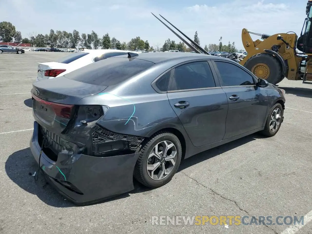 3 Photograph of a damaged car 3KPF24AD9KE109774 KIA FORTE 2019