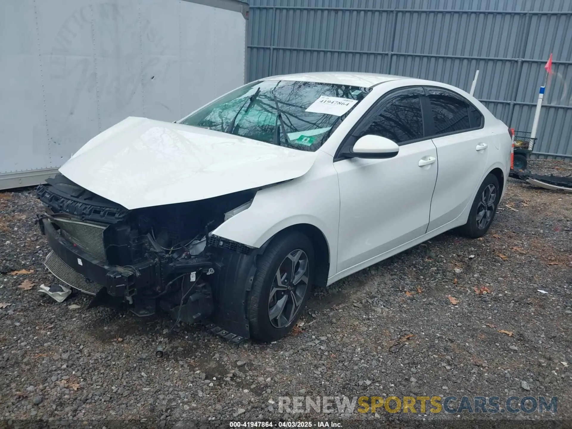 2 Photograph of a damaged car 3KPF24AD9KE116403 KIA FORTE 2019