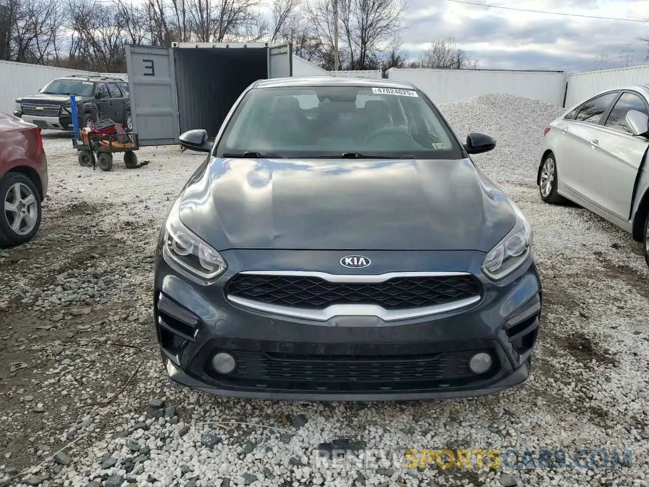 5 Photograph of a damaged car 3KPF24AD9KE131256 KIA FORTE 2019