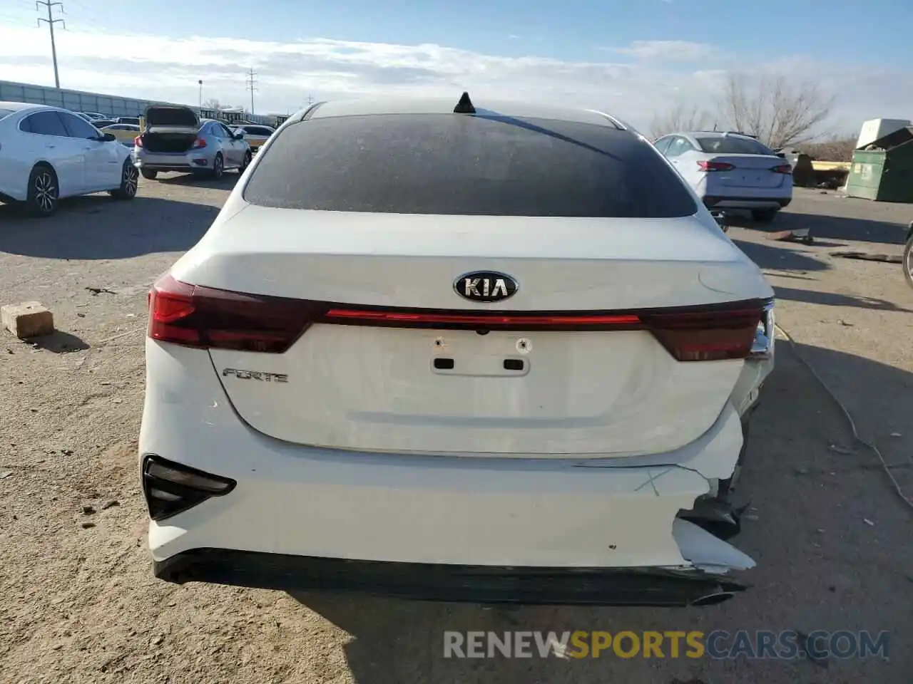 6 Photograph of a damaged car 3KPF24AD9KE136506 KIA FORTE 2019