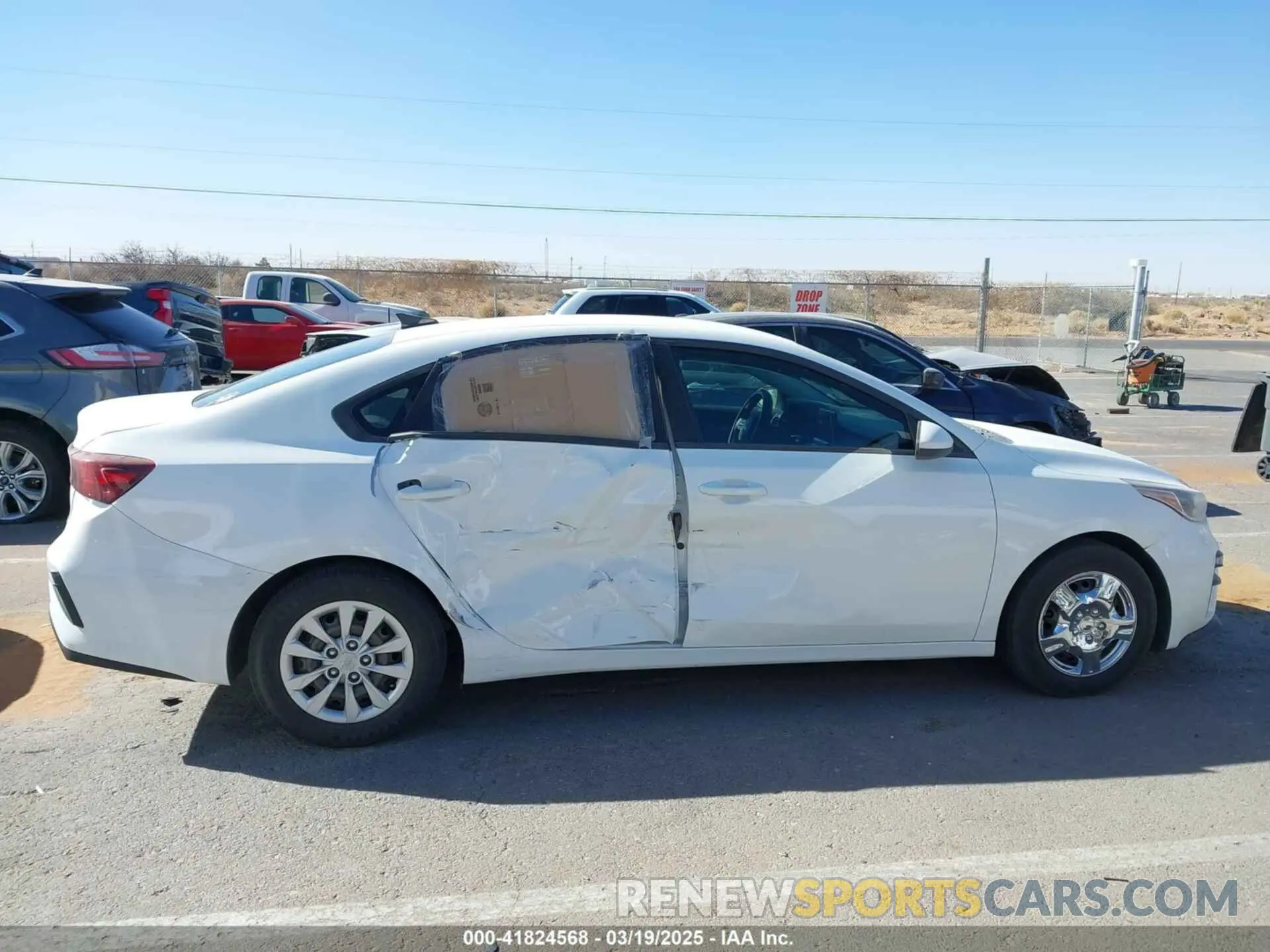 13 Photograph of a damaged car 3KPF24ADXKE006654 KIA FORTE 2019