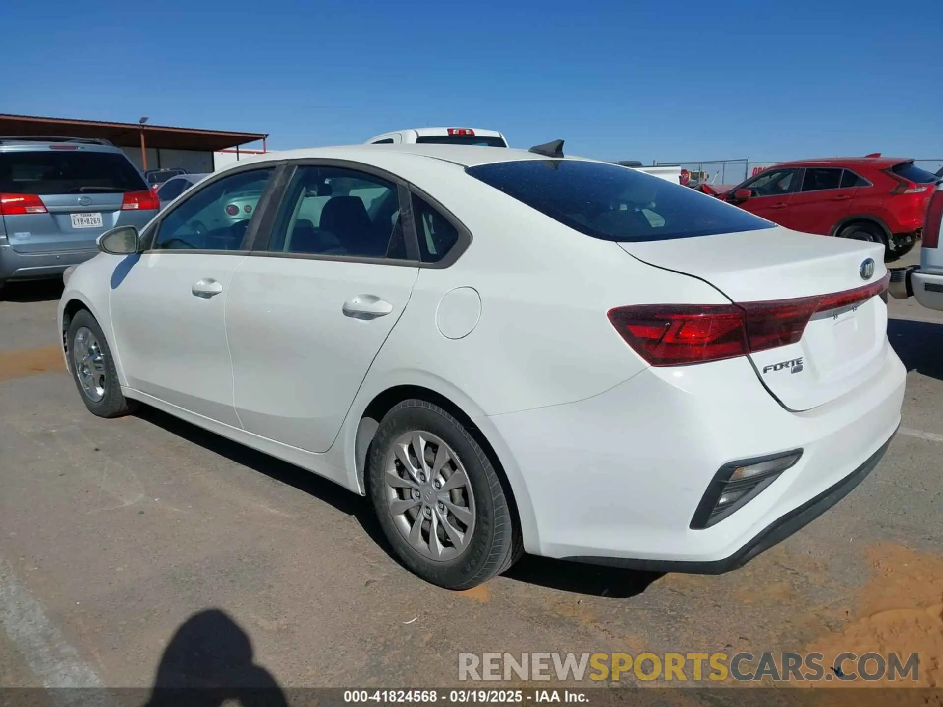 3 Photograph of a damaged car 3KPF24ADXKE006654 KIA FORTE 2019