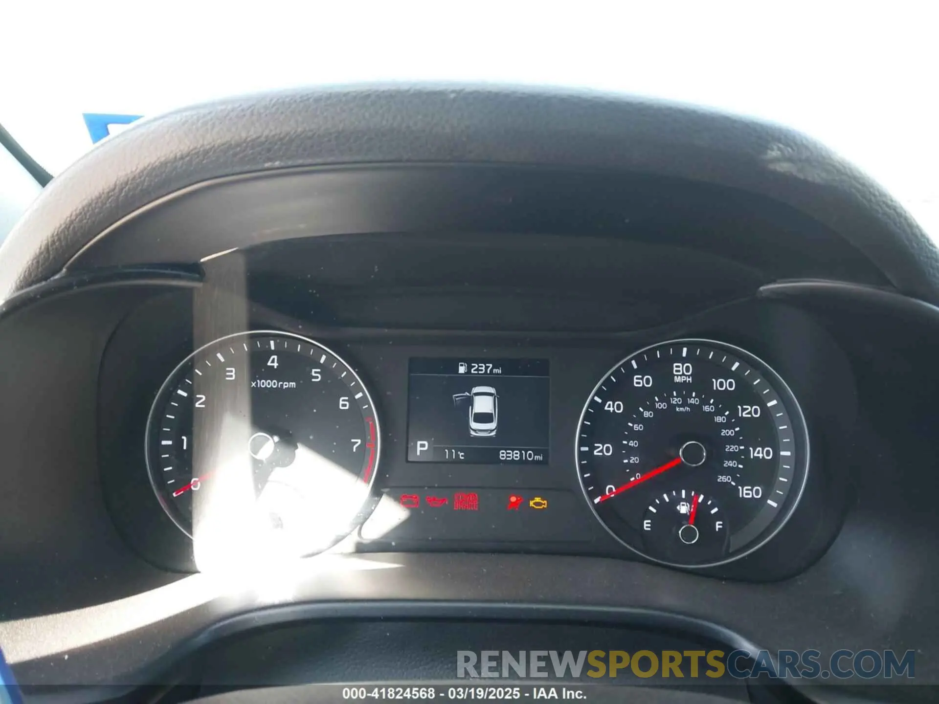 7 Photograph of a damaged car 3KPF24ADXKE006654 KIA FORTE 2019