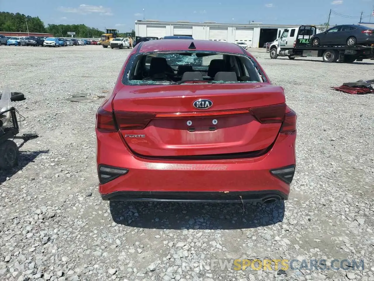 6 Photograph of a damaged car 3KPF24ADXKE027083 KIA FORTE 2019