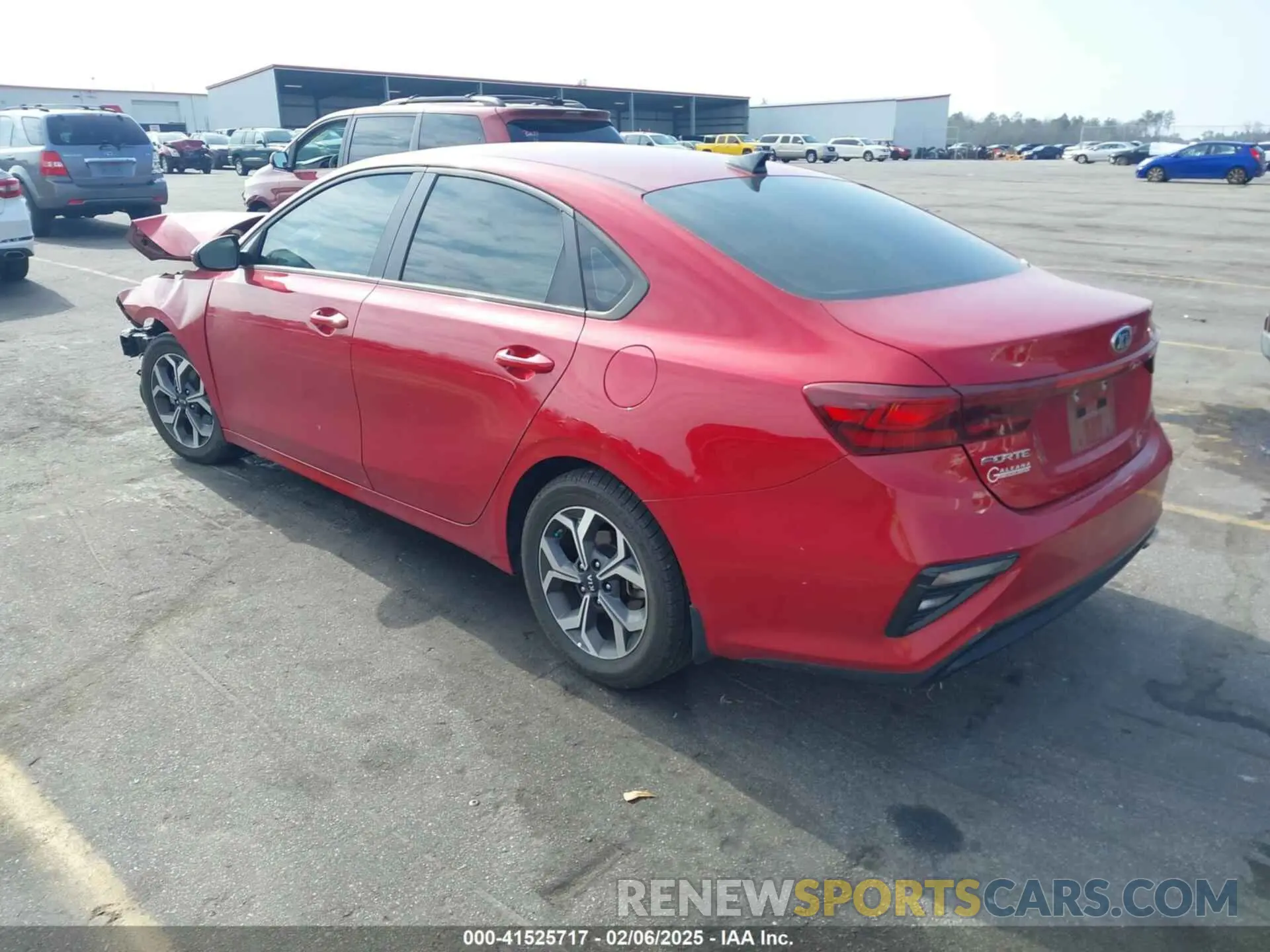 3 Photograph of a damaged car 3KPF24ADXKE040741 KIA FORTE 2019