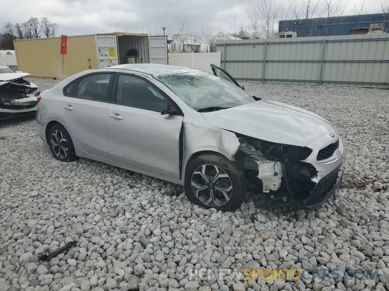 4 Photograph of a damaged car 3KPF24ADXKE043414 KIA FORTE 2019