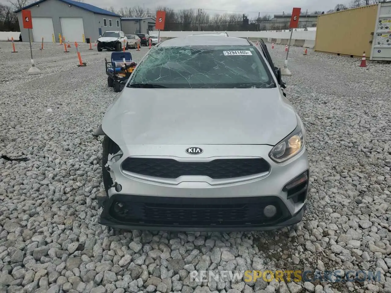 5 Photograph of a damaged car 3KPF24ADXKE043414 KIA FORTE 2019