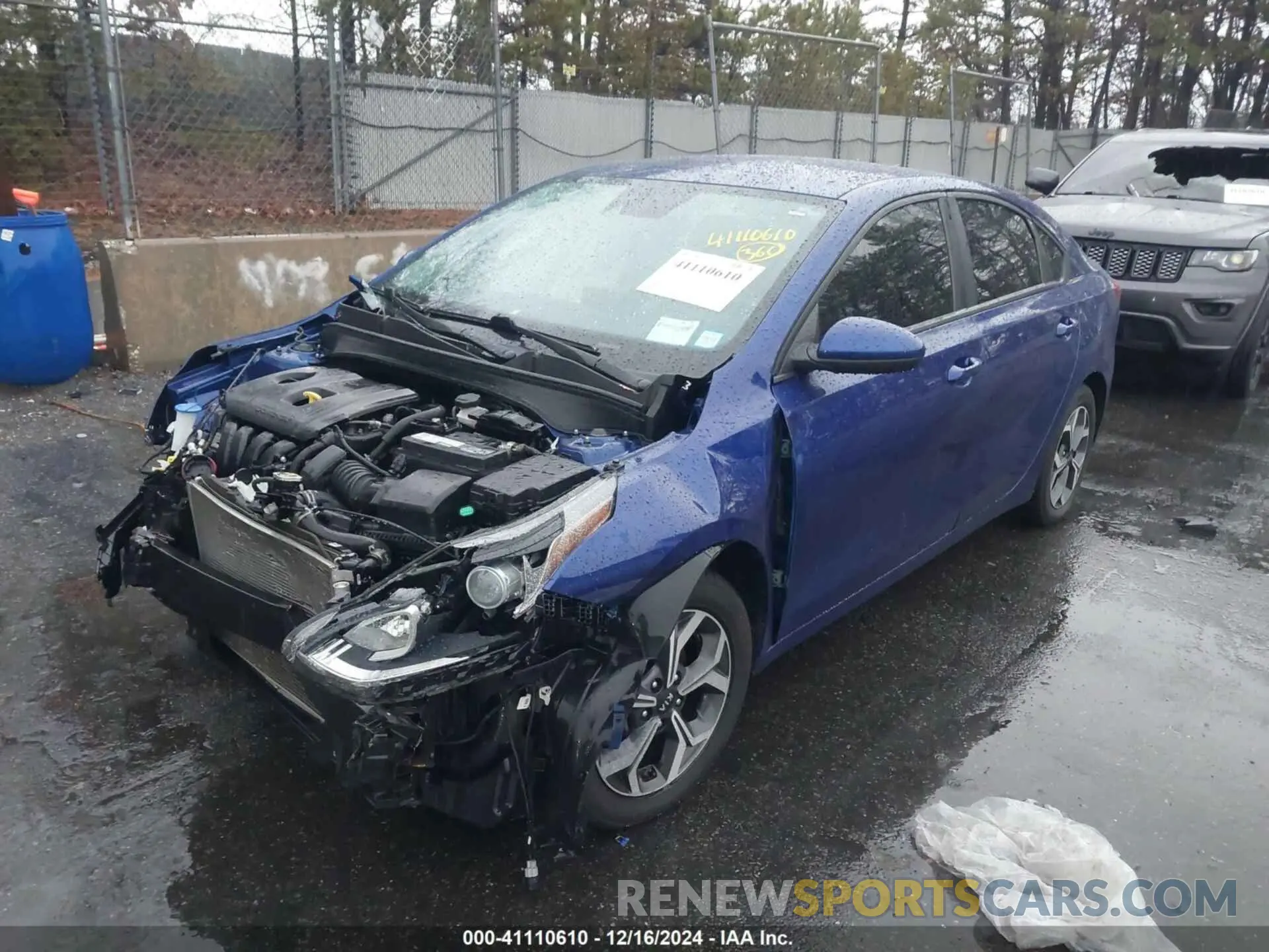 2 Photograph of a damaged car 3KPF24ADXKE045549 KIA FORTE 2019