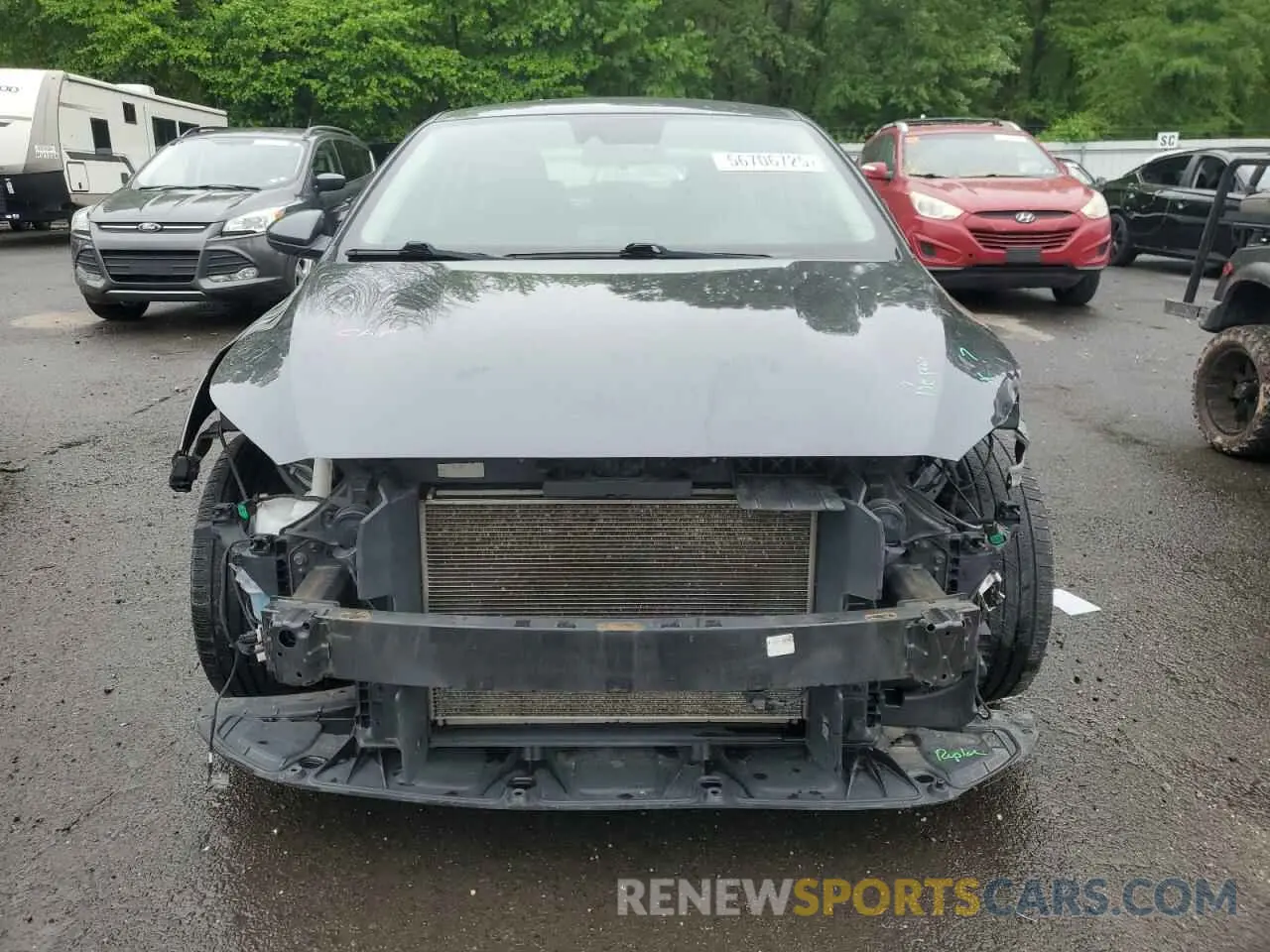5 Photograph of a damaged car 3KPF24ADXKE061556 KIA FORTE 2019