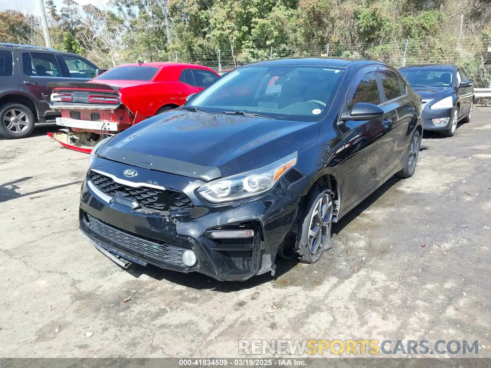 2 Photograph of a damaged car 3KPF24ADXKE067633 KIA FORTE 2019