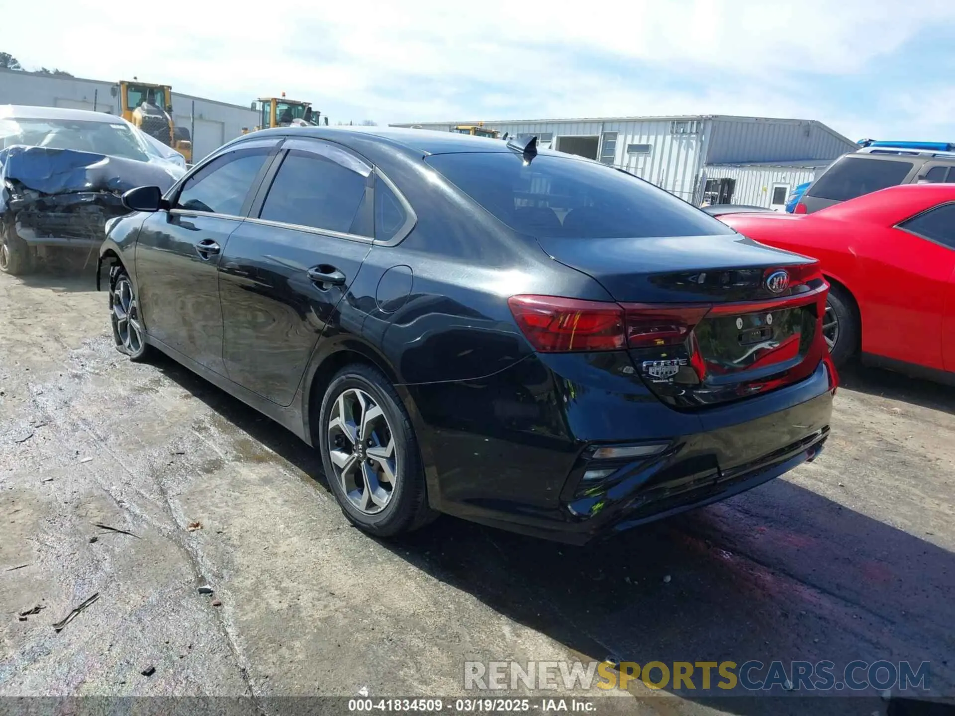 3 Photograph of a damaged car 3KPF24ADXKE067633 KIA FORTE 2019