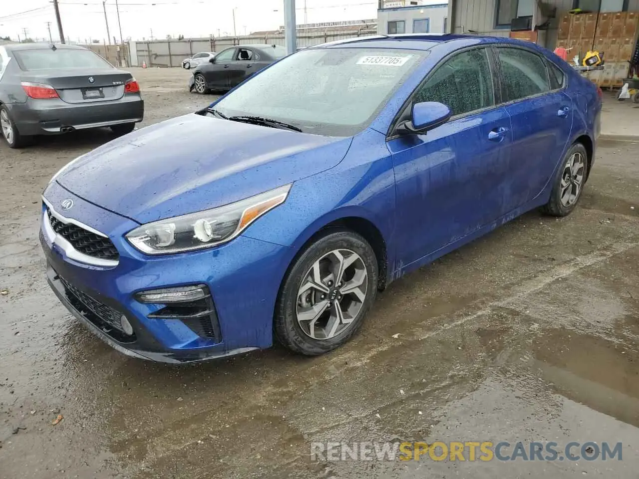 1 Photograph of a damaged car 3KPF24ADXKE070158 KIA FORTE 2019