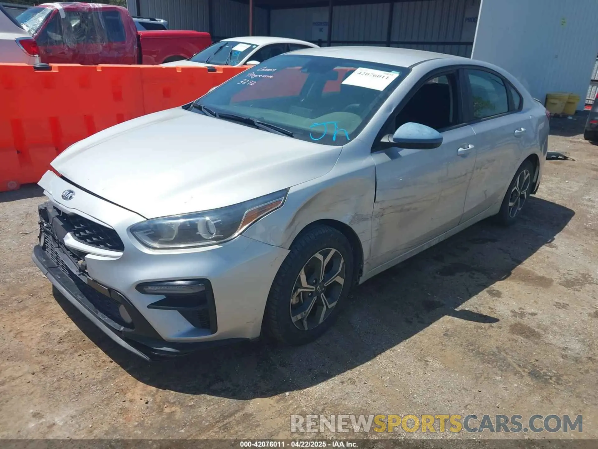 2 Photograph of a damaged car 3KPF24ADXKE075750 KIA FORTE 2019